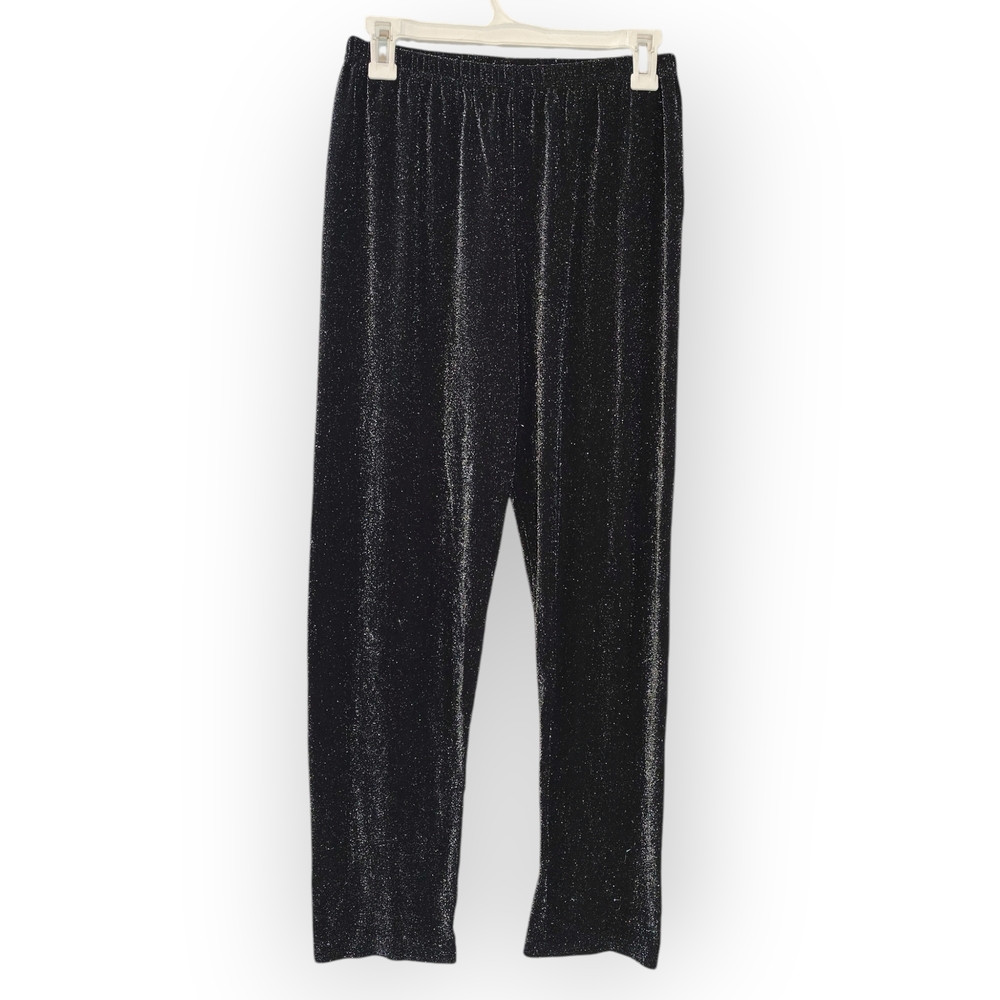 Black Glitter Leggings